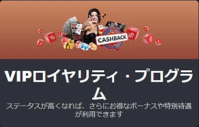 ボンズカジノ VIPプログラム