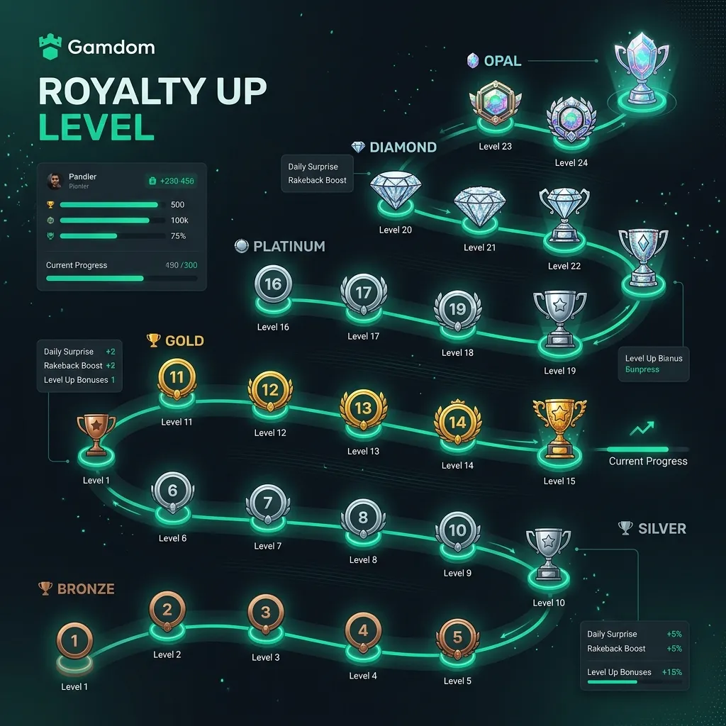 Royalty Upレベルシステム