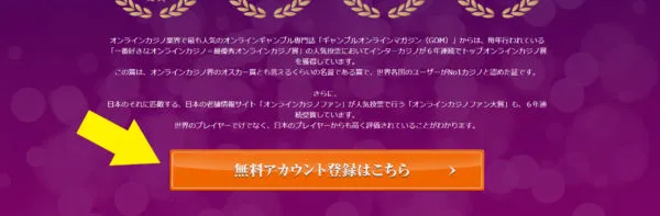 ステップ2:アカウント情報の入力