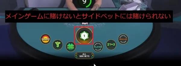 サイドベット後半
