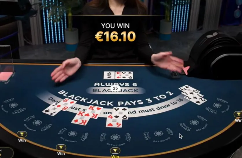 Always 6 Blackjack スタジオ