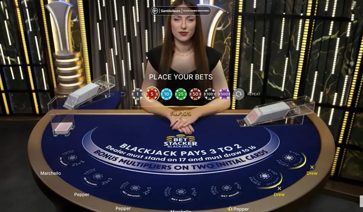 Bet Stacker ボーナス