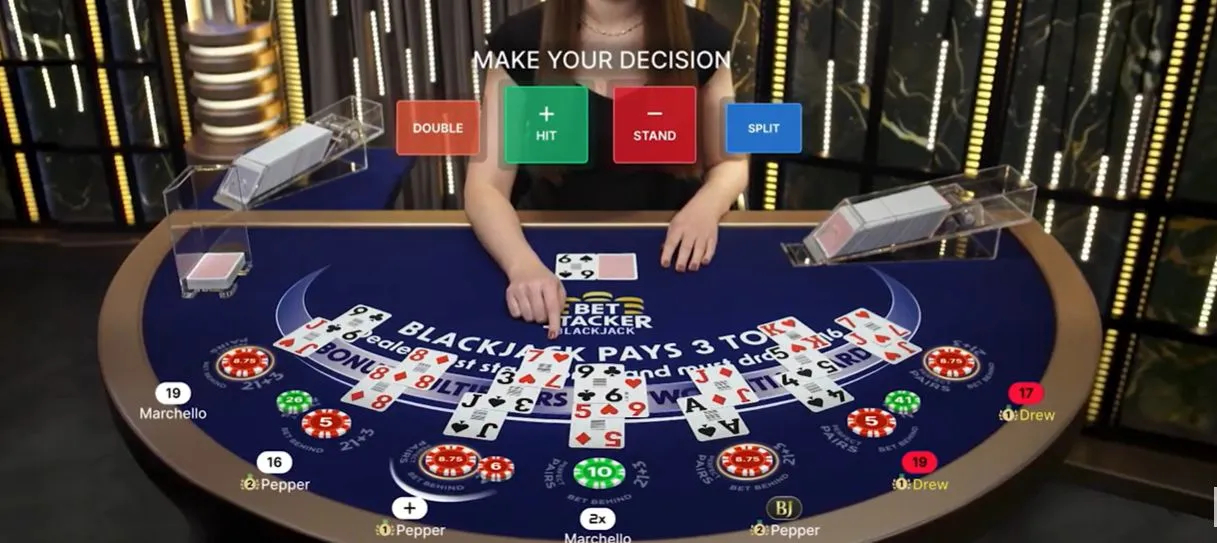 Bet Stacker Blackjack 比較