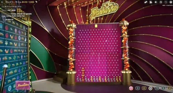 クレイジータイム パチンコボーナス画面