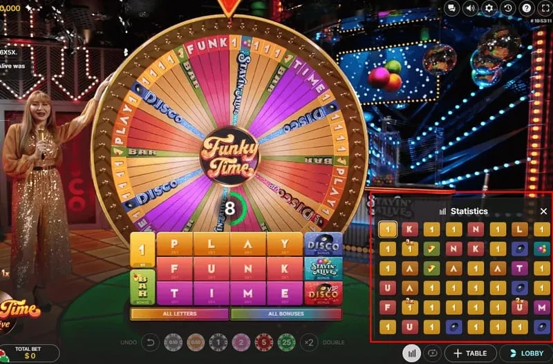 Funky Time ゲーム画面