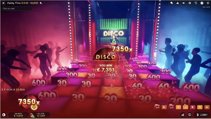 VIP Discoボーナス演出
