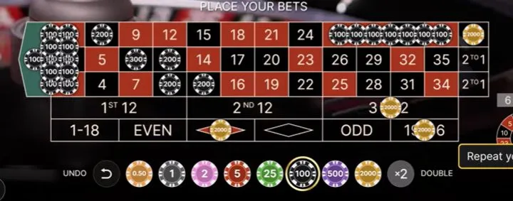 Immersive Roulette 戦略