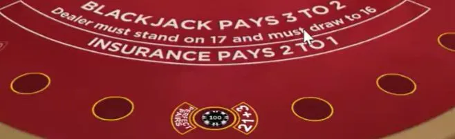 Live Blackjack サイドベット
