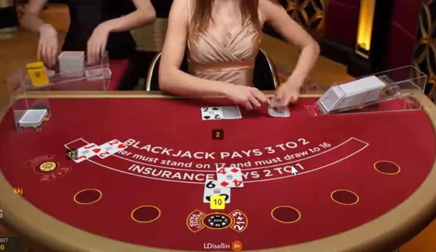 Live Blackjack スタジオ