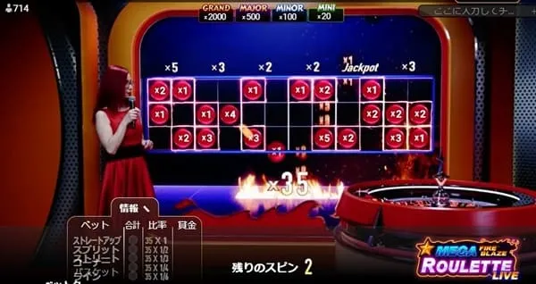 メガファイアブレイズルーレット(Mega Fire Blaze Roulette)