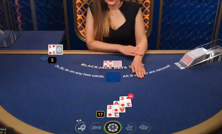 Power Blackjack スタジオ