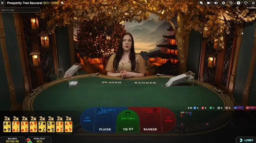 プロスペリティツリーバカラ(Prosperity Tree Baccarat)