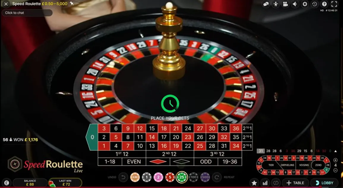 Speed Roulette 比較