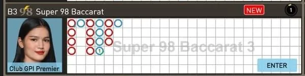 Super 98 Baccarat 攻略ガイド