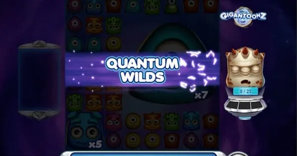 ギガントゥーンズ Quantum Wilds発動画面