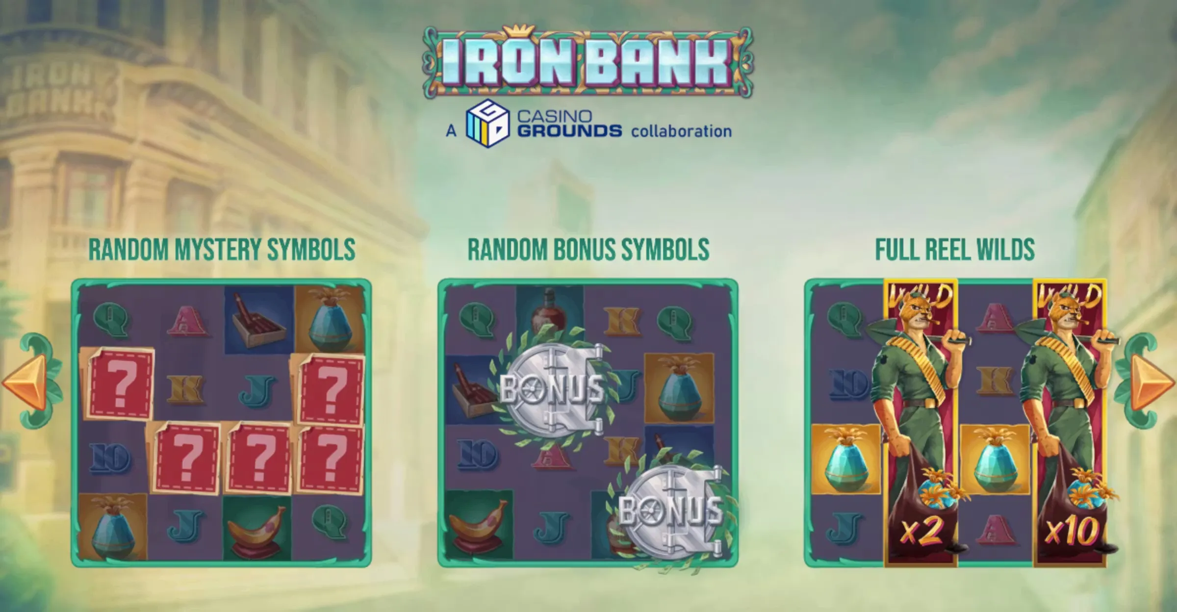 Iron Bankの「i」ボタン情報画面