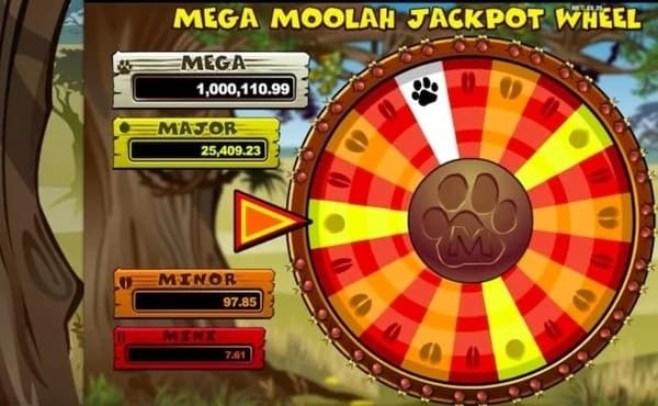 メガムーラーのジャックポットホイール(Mega/Major/Minor/Mini)