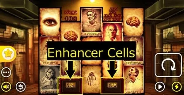 メンタルのEnhancer Cells(リール下部の隠し行)