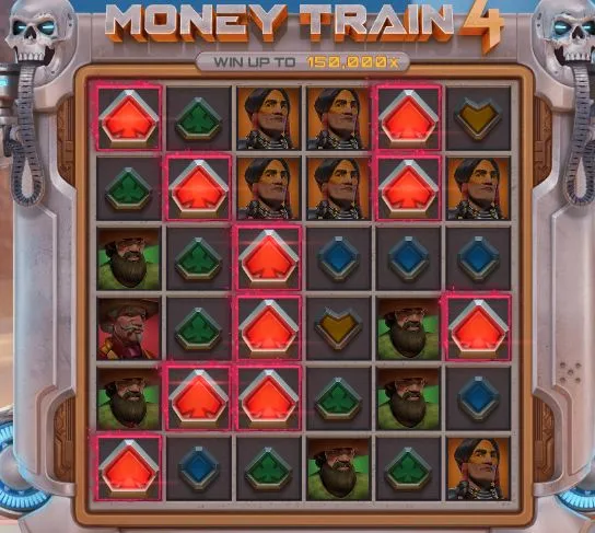 Money Train 4のMoney Symbols・特殊シンボル10種以上