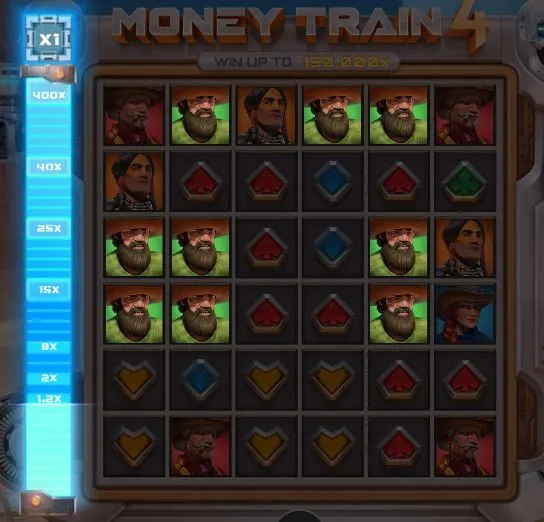Money Train 4の配当成立の例