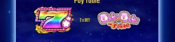 虹色7揃いでDoki Doki Time突入
