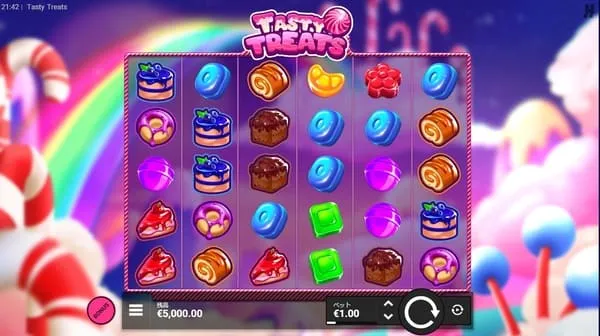 テイスティートリーツ(Tasty Treats)のゲーム画面全体