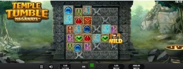 テンプルタンブルのゲーム画面