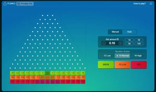 プリンコ(Plinko)